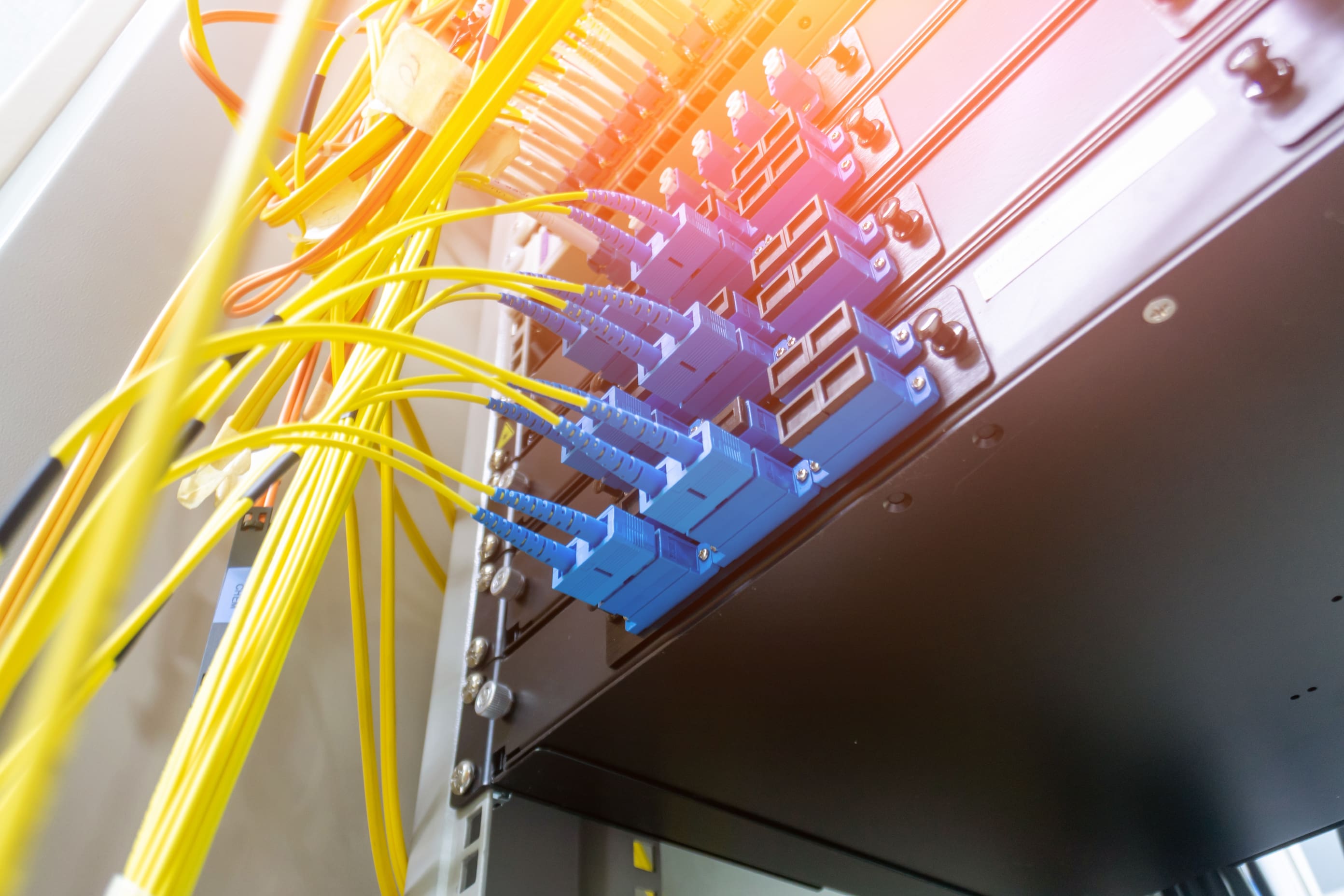 What is the main purpose of voice & data cabling